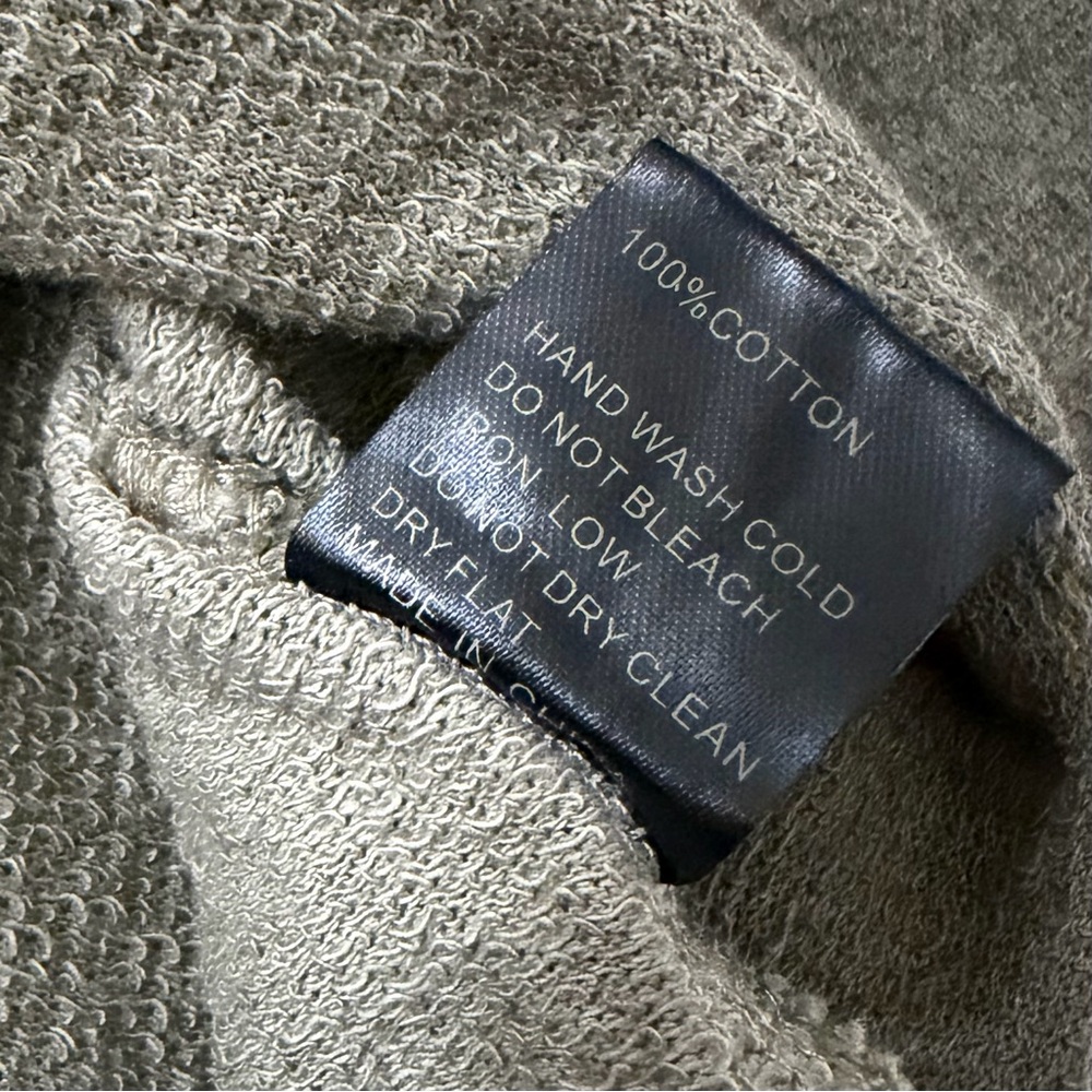 POL Mineral Wash Olive Sleeveless Hoodie T-Shirt Dress SMALL - Picture 10 of 13